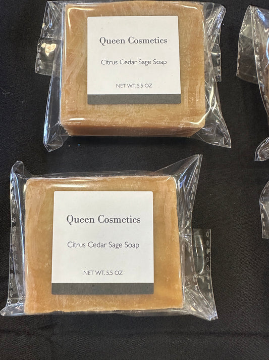 Citrus Cedar Sage Soap Bar