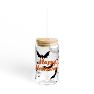 Halloween Beer Can Glass Tumbler - Queen Cosmetics