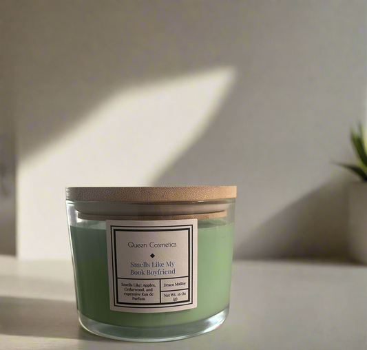 Smells Like my Book Boyfriend: Draco Malfoy Scented Candle - Queen Cosmetics