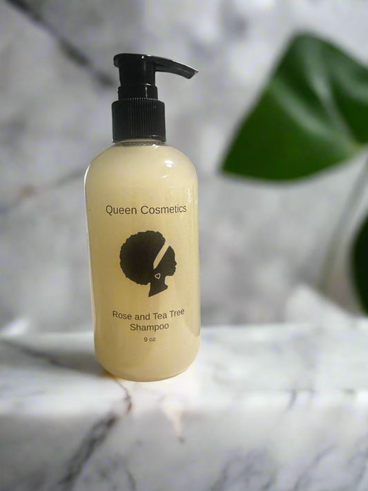 Rose and Tea Tree Shampoo - Queen Cosmetics