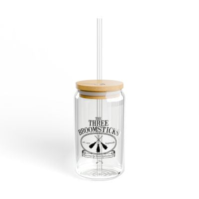 The Three Broomsticks Harry Potter themed Glass Beer Can Tumbler