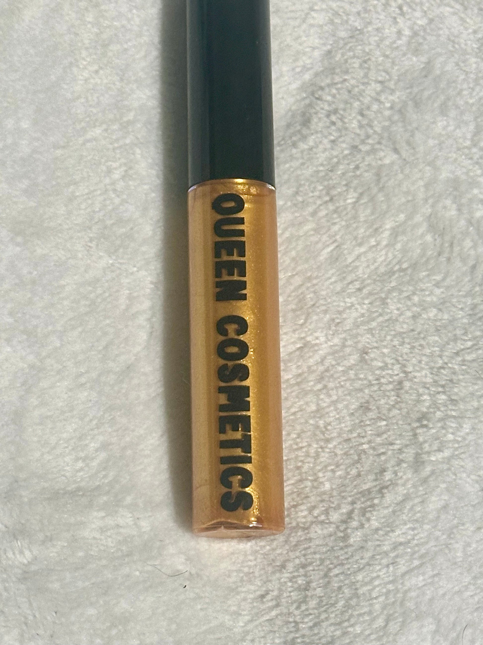 Goddess- Gold Shimmer Pineapple Lipgloss - Queen Cosmetics