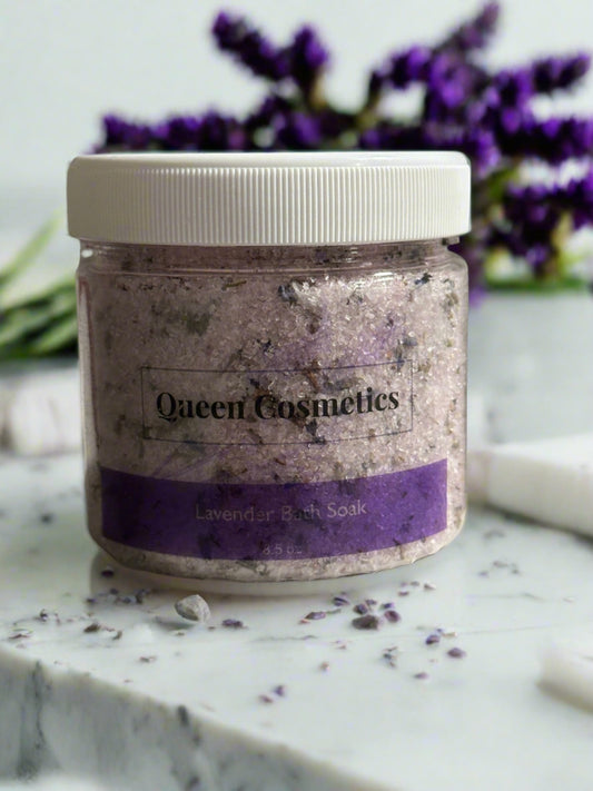 Lavender Bath Soak - Queen Cosmetics